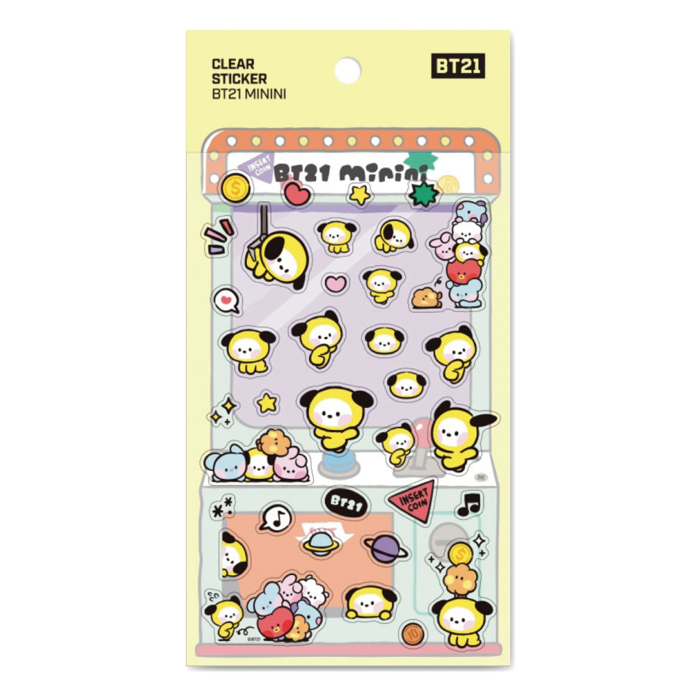 BT21 | minini | CLEAR STICKER