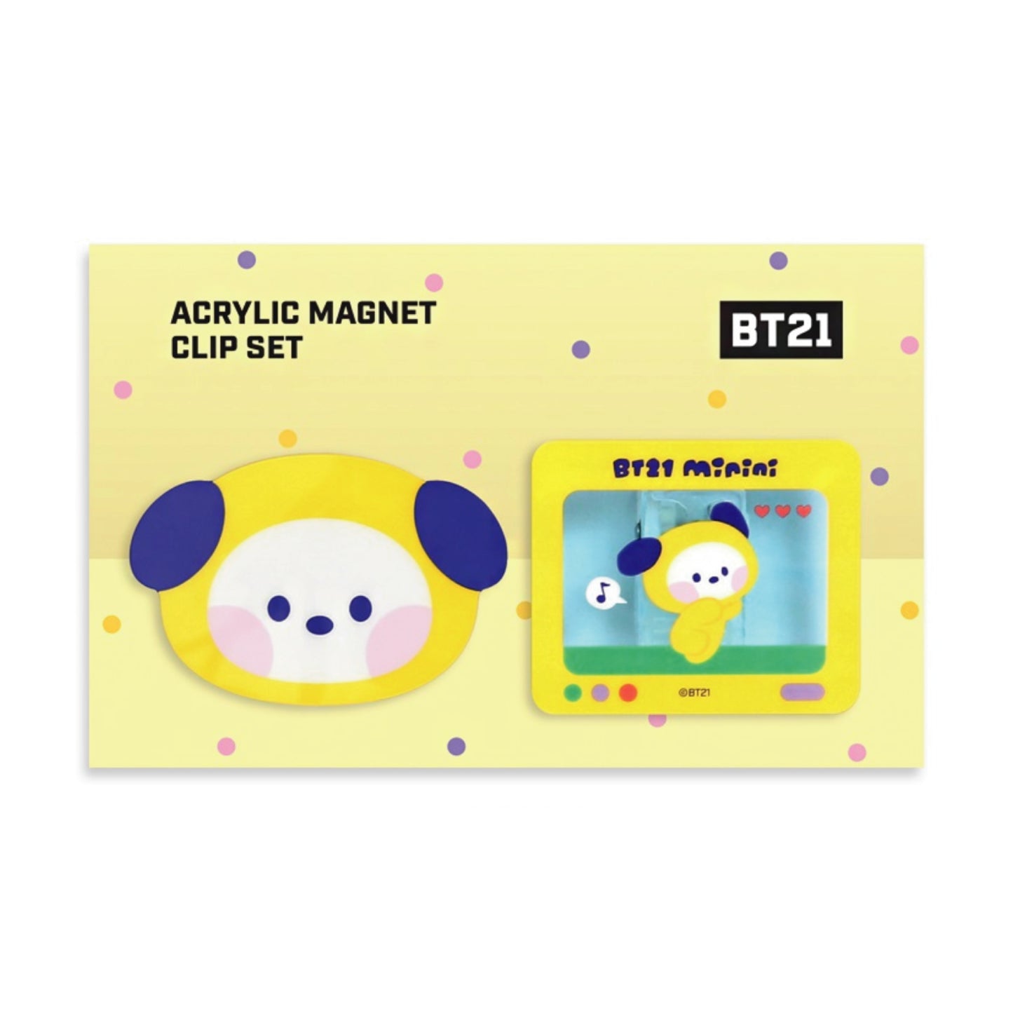 BT21 | minini | ACRYLIC MAGNET CLIP