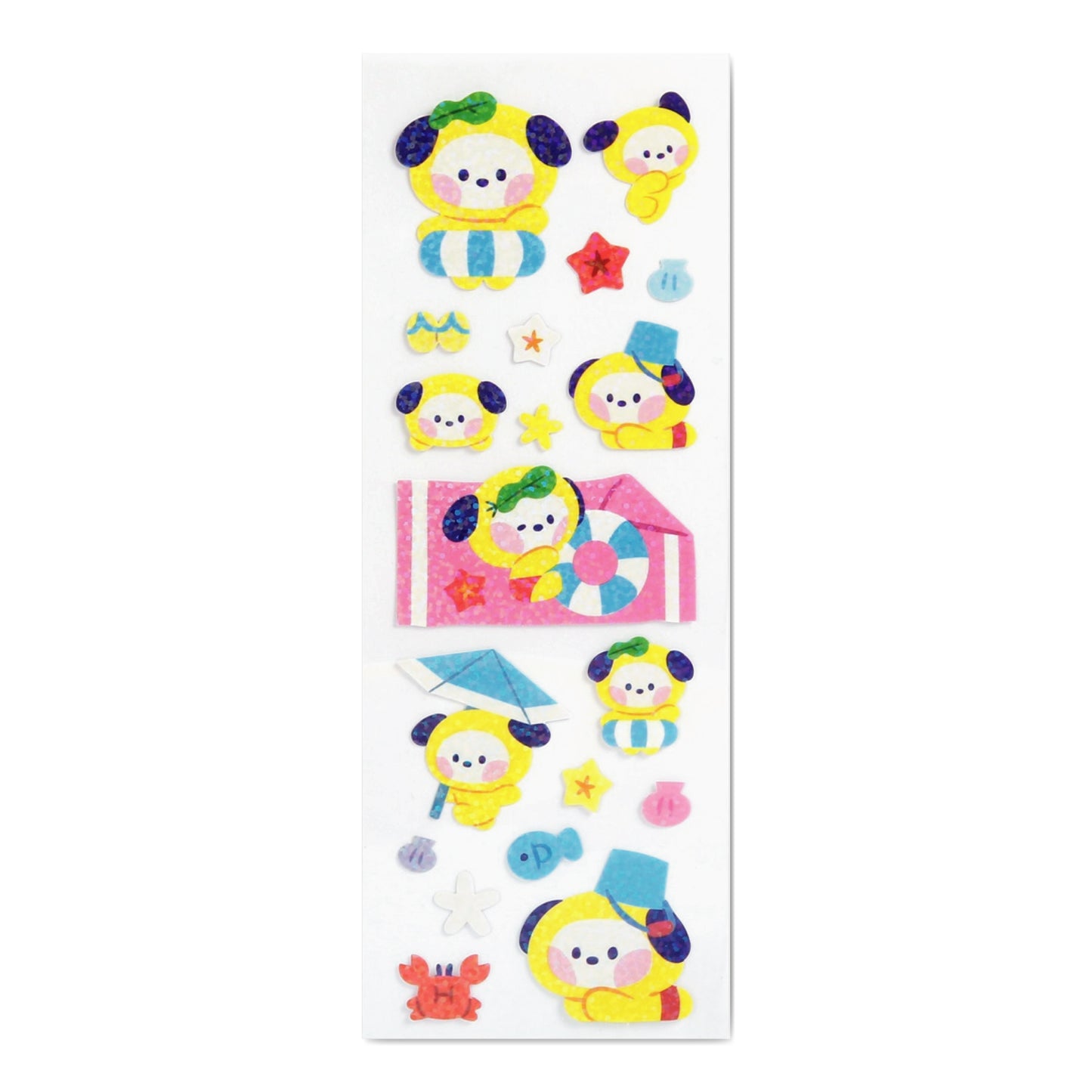 BT21 | minini | SUMMER SKY - HOLOGRAM STICKER