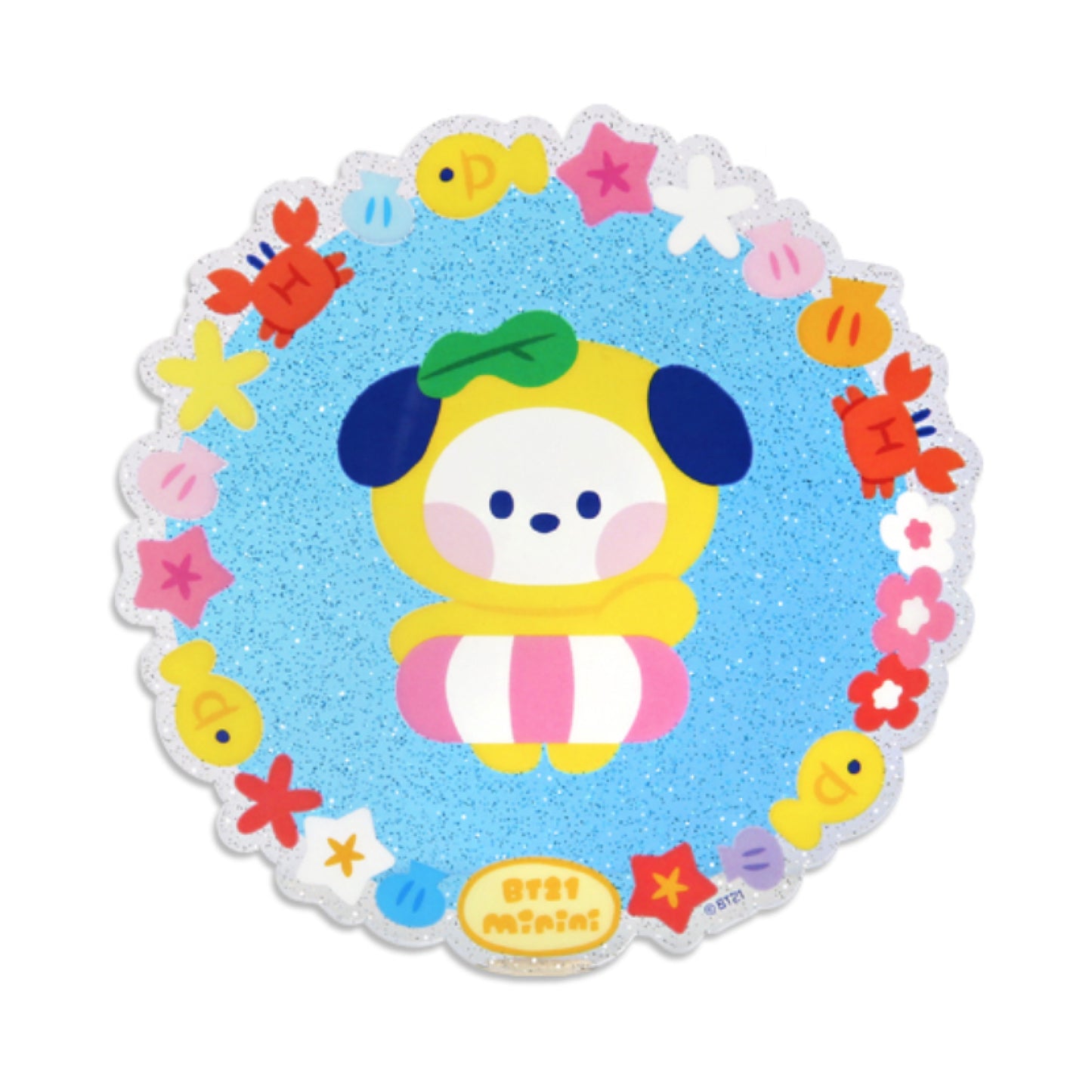 BT21 | minini | SUMMER SKY - ACRYLIC COASTER