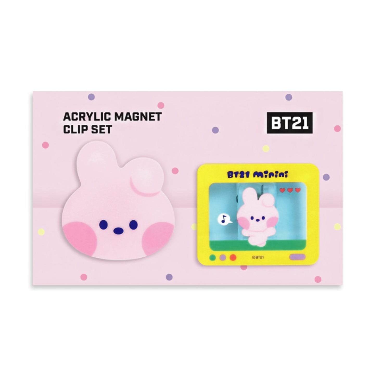BT21 | minini | ACRYLIC MAGNET CLIP