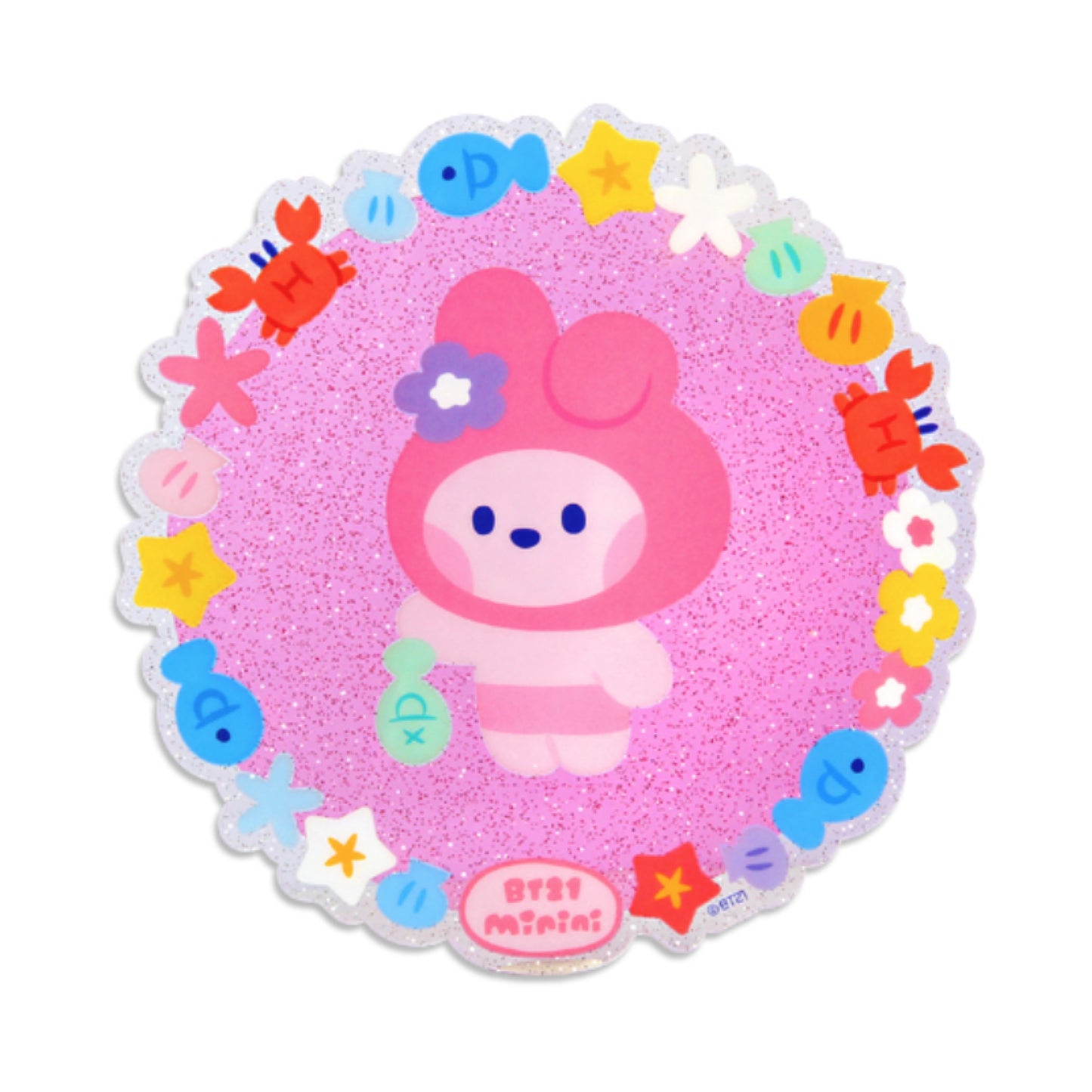 BT21 | minini | SUMMER SKY - ACRYLIC COASTER