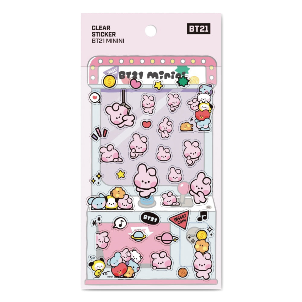 BT21 | minini | CLEAR STICKER