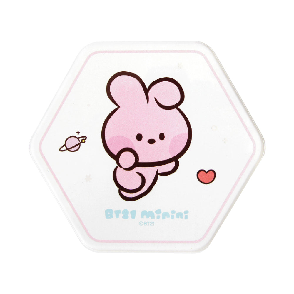 BT21 | minini | HEXAGON ACRYLIC COASTER