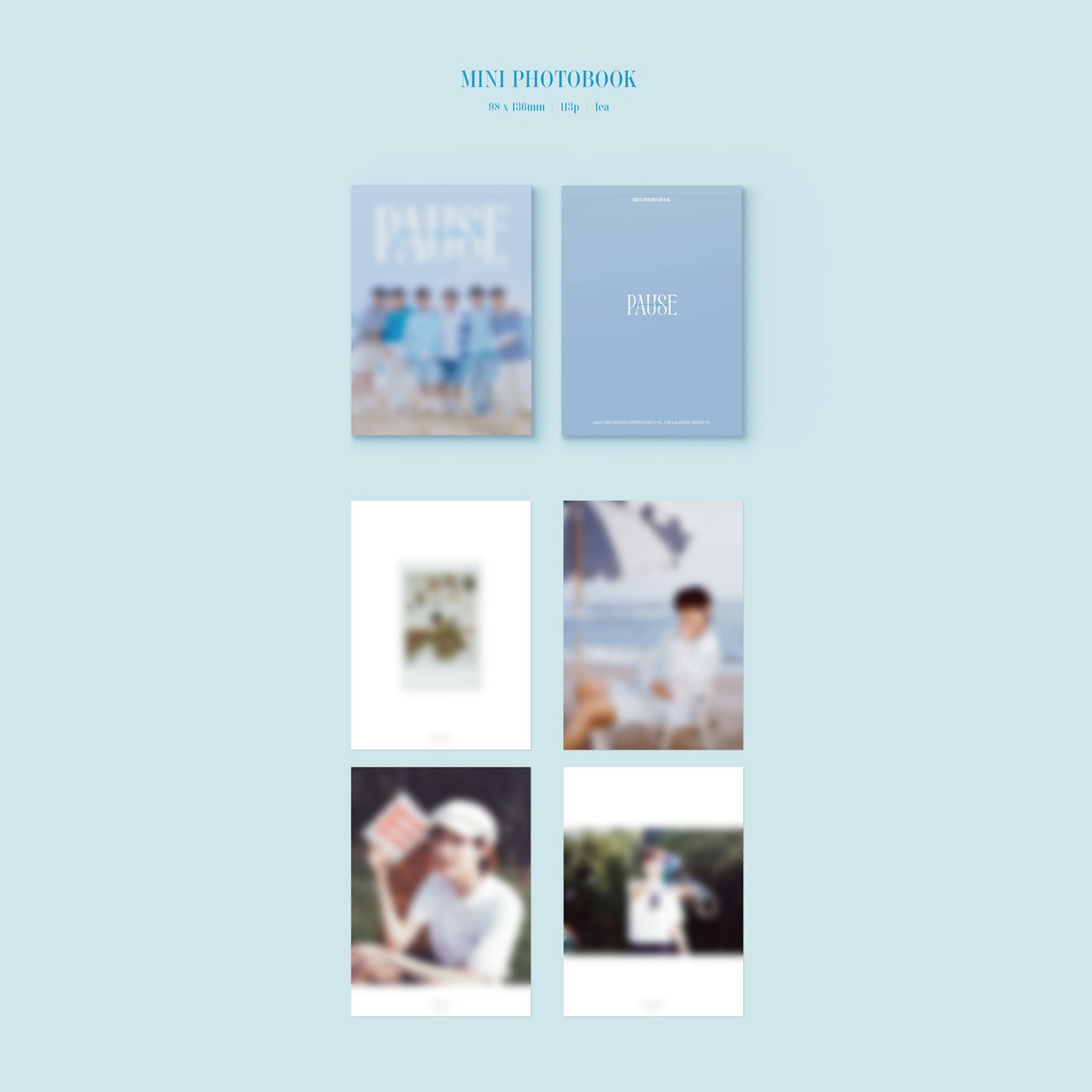 DKZ | DKZ 2022 SUMMER PHOTOBOOK & KIT | PAUSE