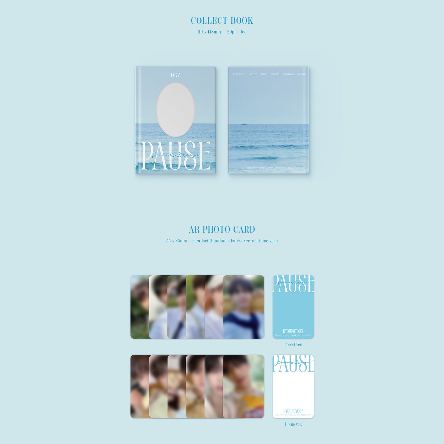 DKZ | DKZ 2022 SUMMER PHOTOBOOK & KIT | PAUSE
