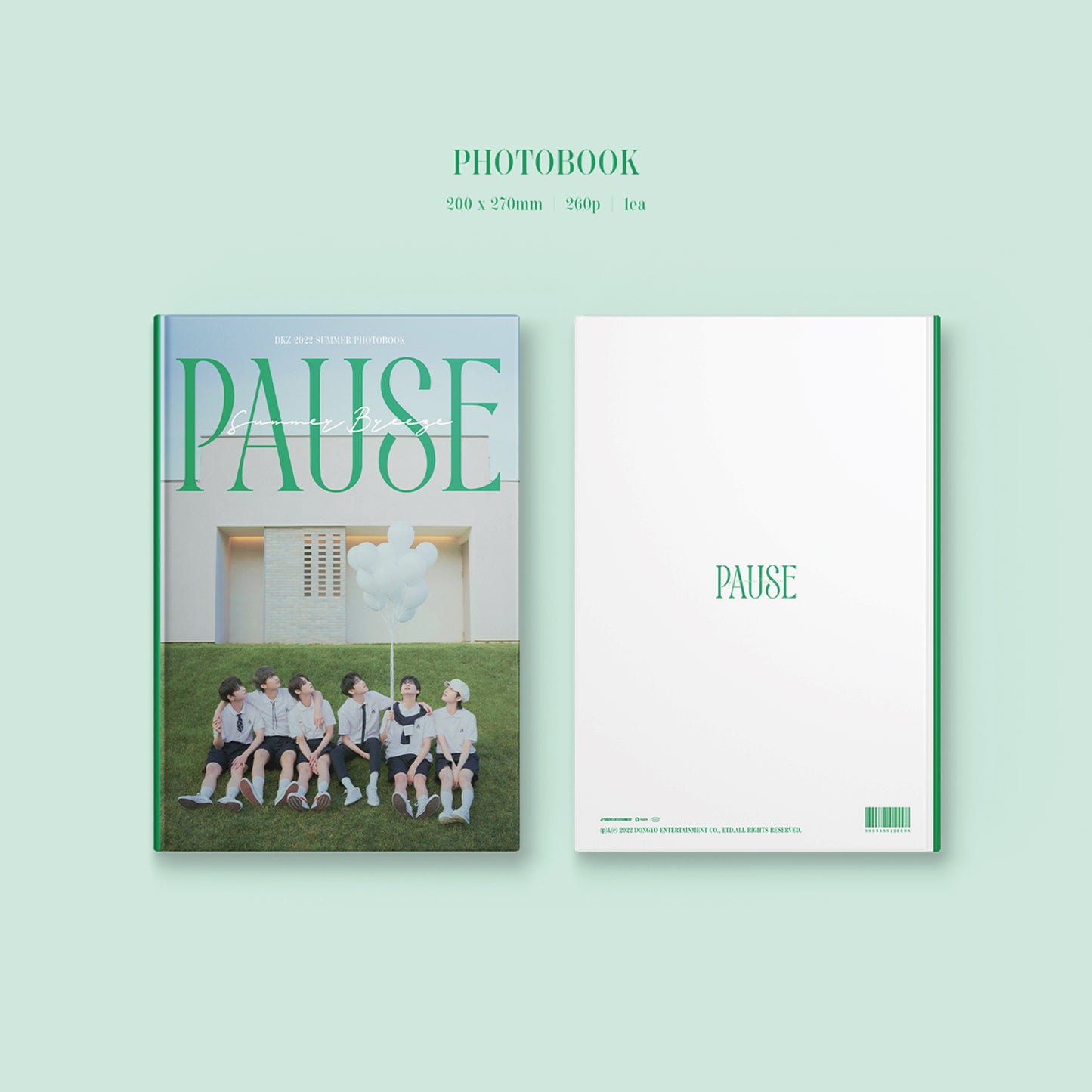DKZ | DKZ 2022 SUMMER PHOTOBOOK & KIT | PAUSE