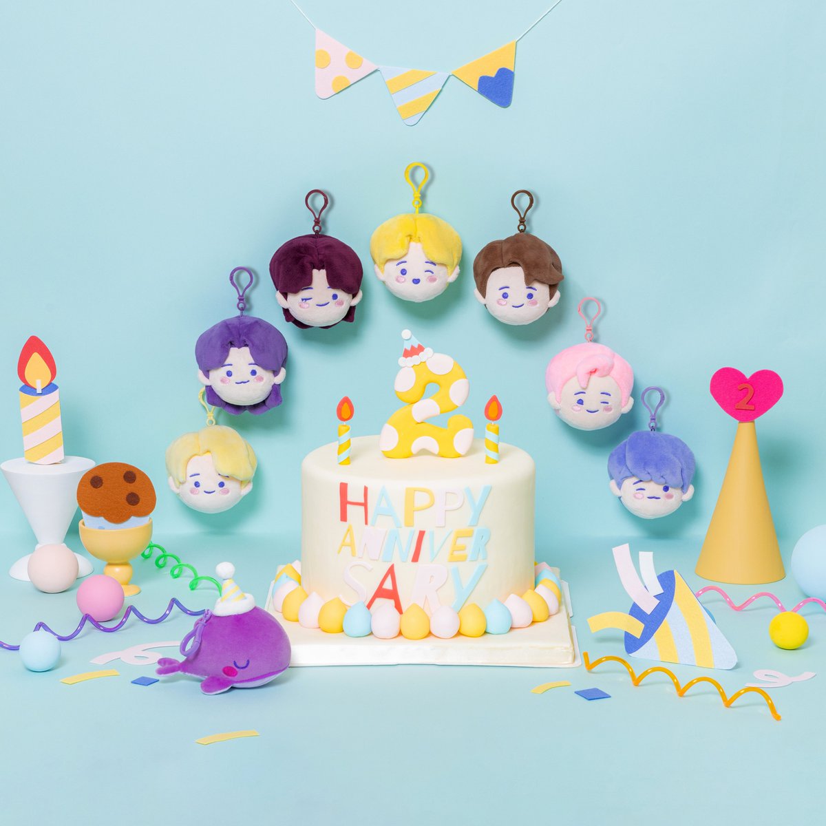 TinyTAN | WHALE KEYRING