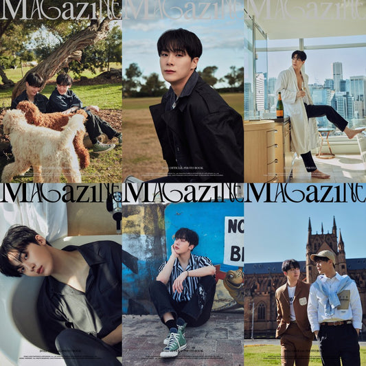ASTRO | MOON BIN & YOON SAN-HA | 2022 OFFICIAL PHOTO BOOK - MAGAZINE
