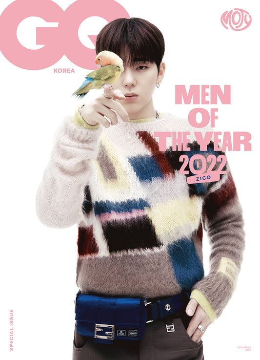 GQ | 2022 DEC. | ZICO, YOO AH-IN, JAY PARK, WI HA-JOON, CL COVER