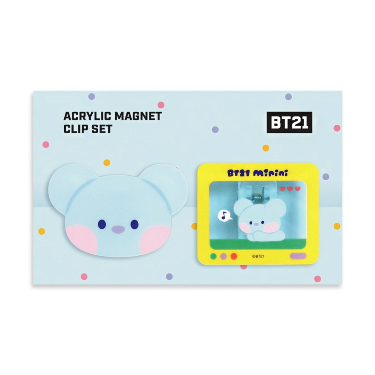 BT21 | minini | ACRYLIC MAGNET CLIP