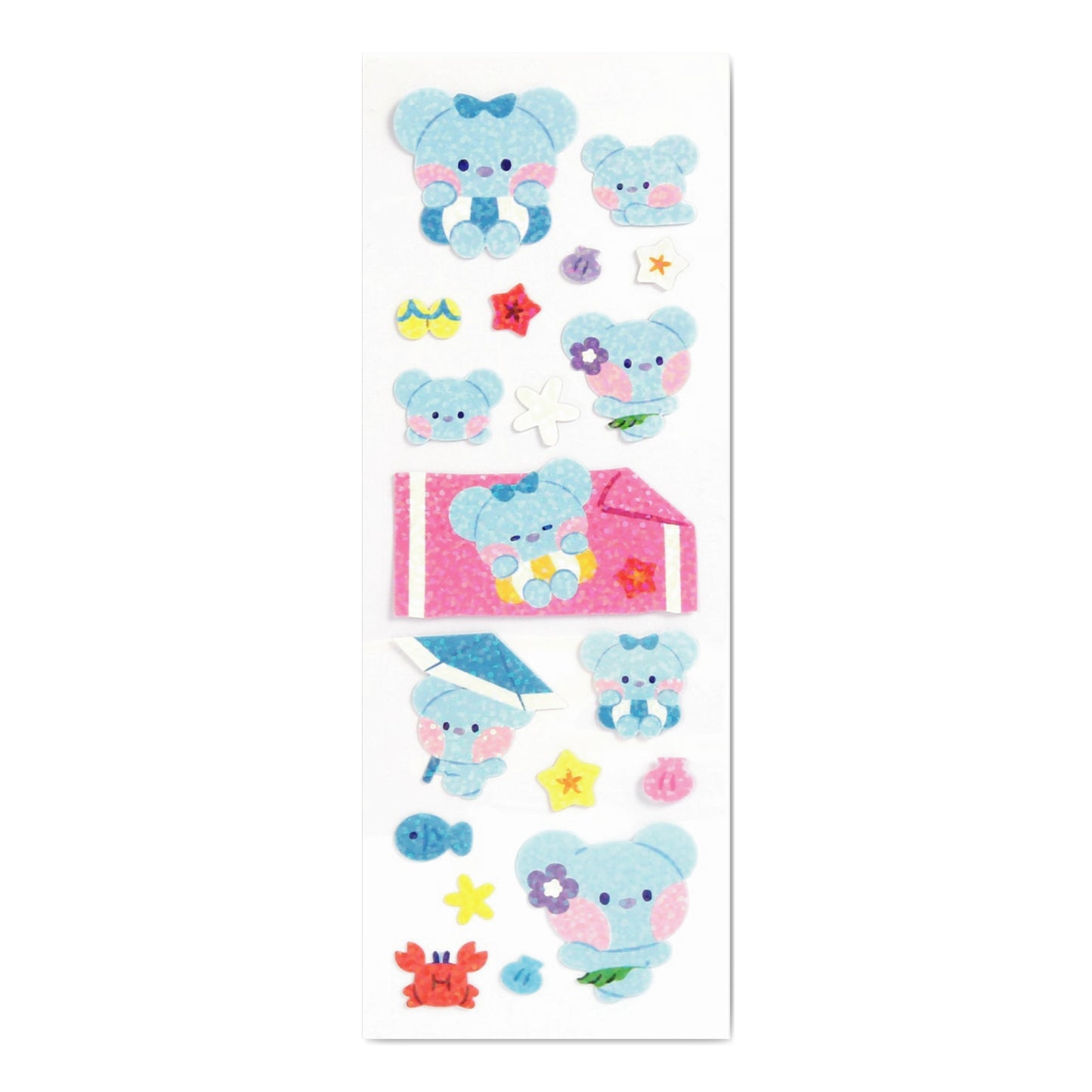 BT21 | minini | SUMMER SKY - HOLOGRAM STICKER