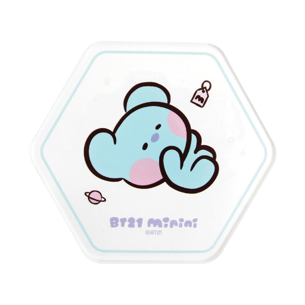 BT21 | minini | HEXAGON ACRYLIC COASTER
