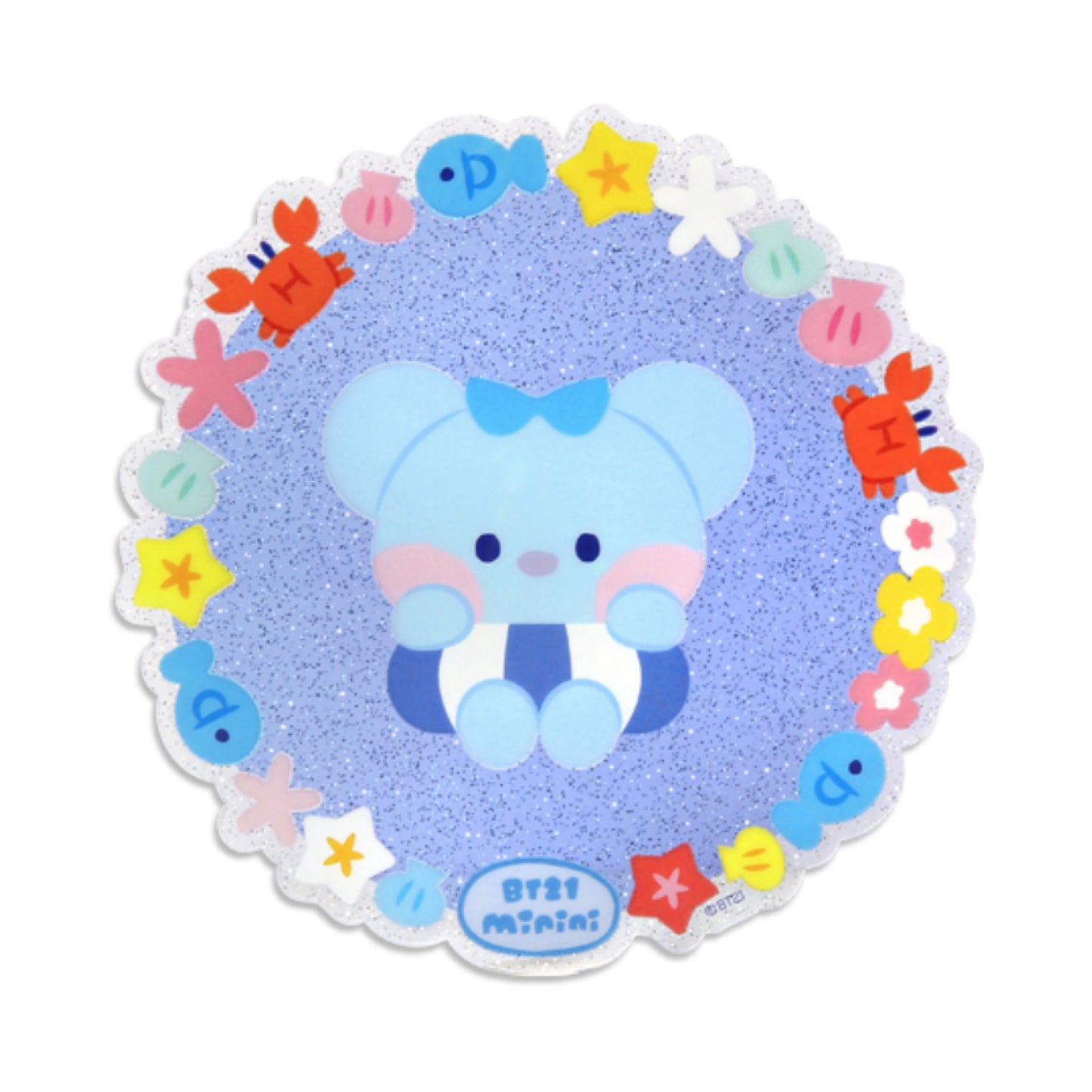 BT21 | minini | SUMMER SKY - ACRYLIC COASTER