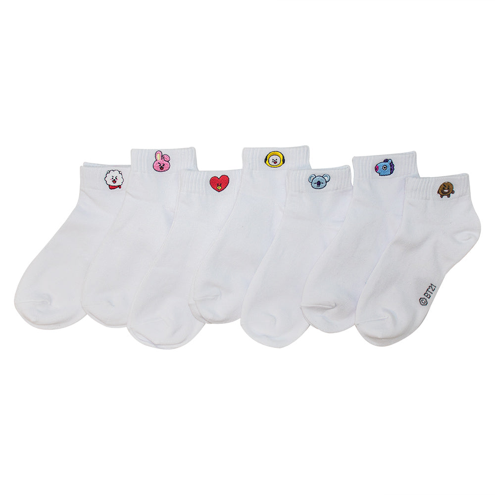 BT21 | FACE - ANKLE SOCKS