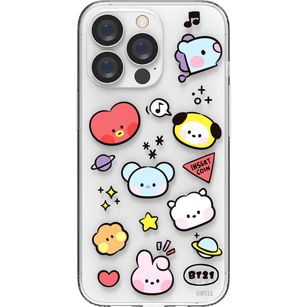 BT21 | minini | CLEAR PHONE CASE - iPhone