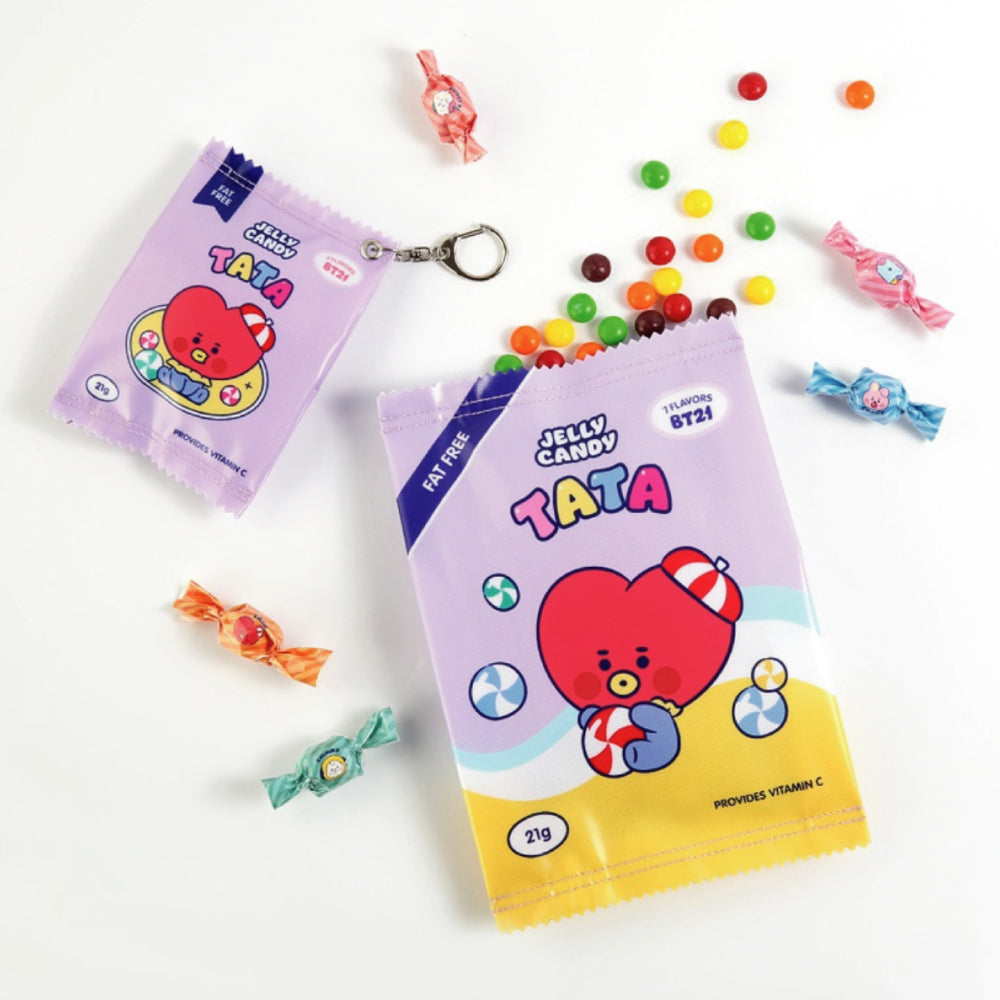 BT21 | BABY | JELLY CANDY - POUCH KEYRING