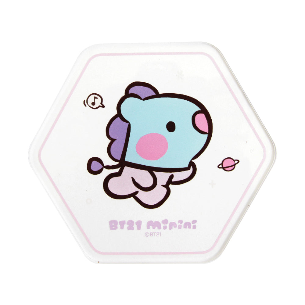 BT21 | minini | HEXAGON ACRYLIC COASTER