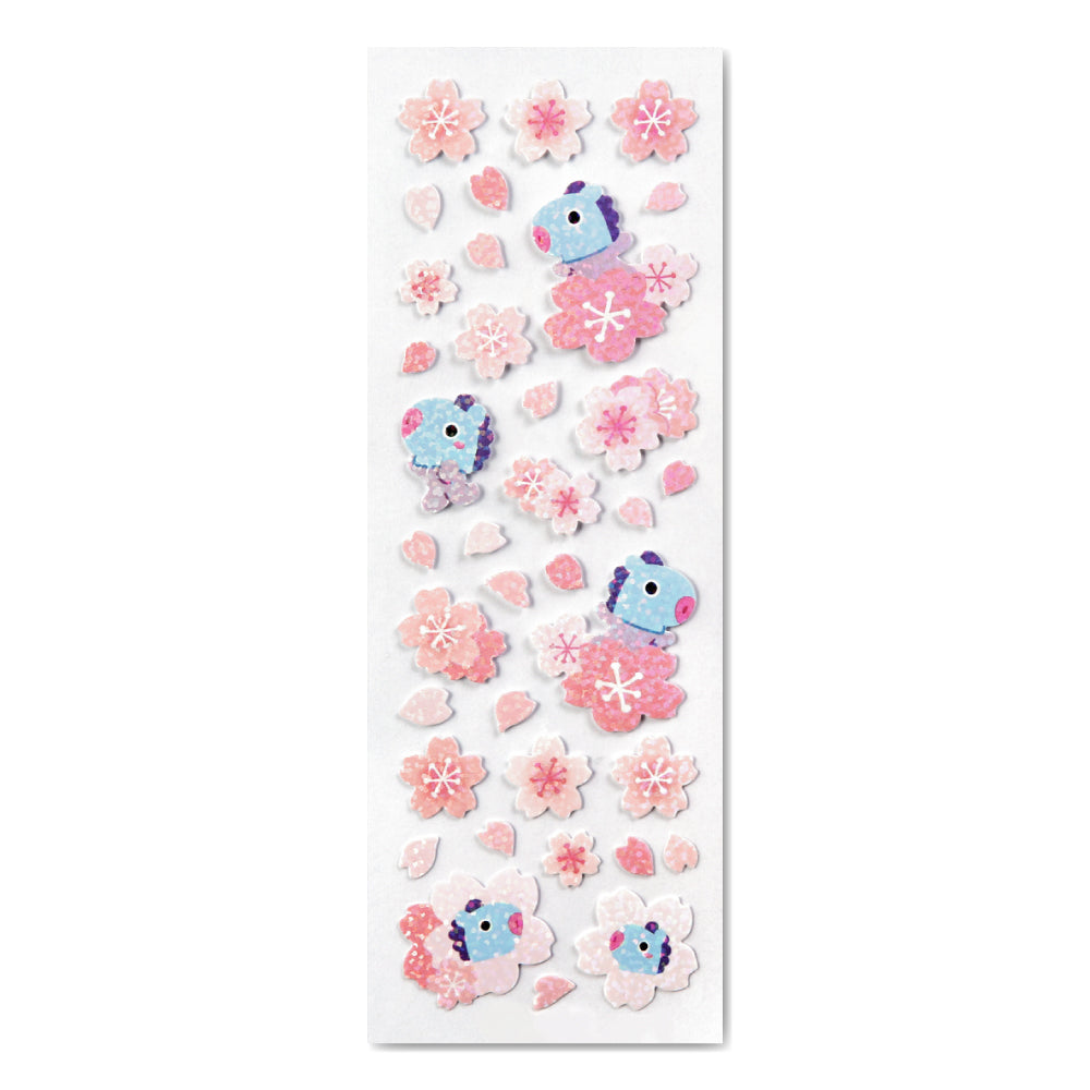 BT21 | CHERRY BLOSSOM - HOLOGRAM STICKER