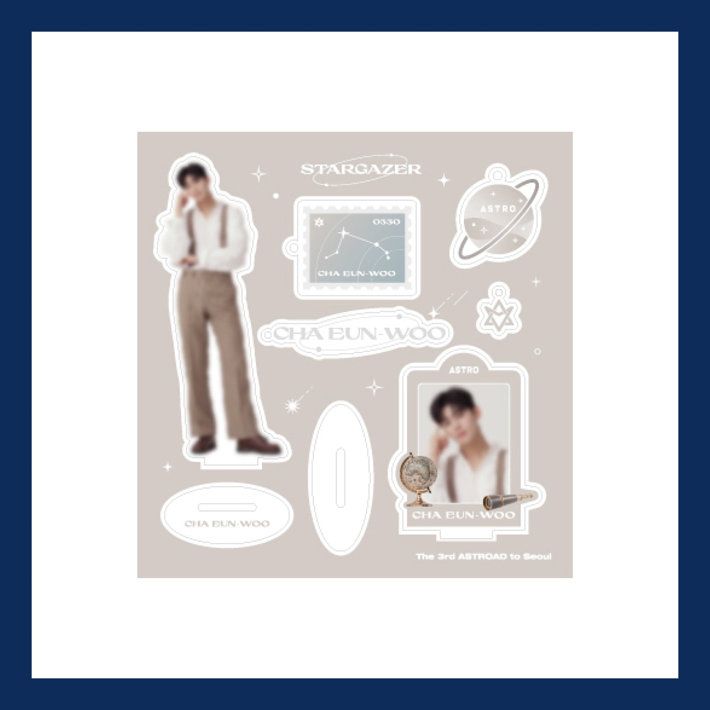 ASTRO | 2022 STARGAZER MERCH - ACYLIC KIT