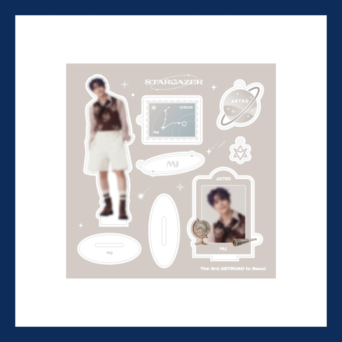 ASTRO | 2022 STARGAZER MERCH - ACYLIC KIT