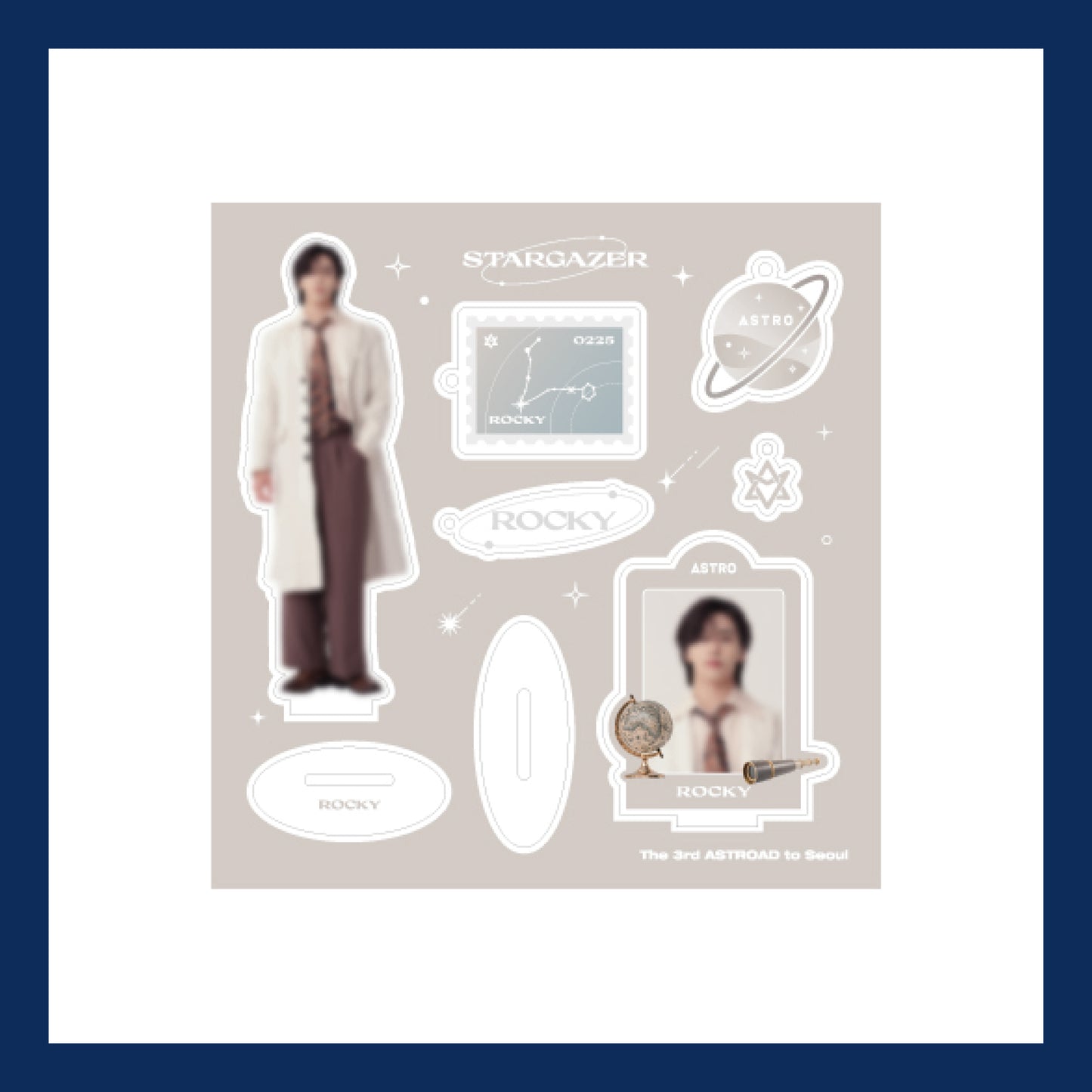 ASTRO | 2022 STARGAZER MERCH - ACYLIC KIT
