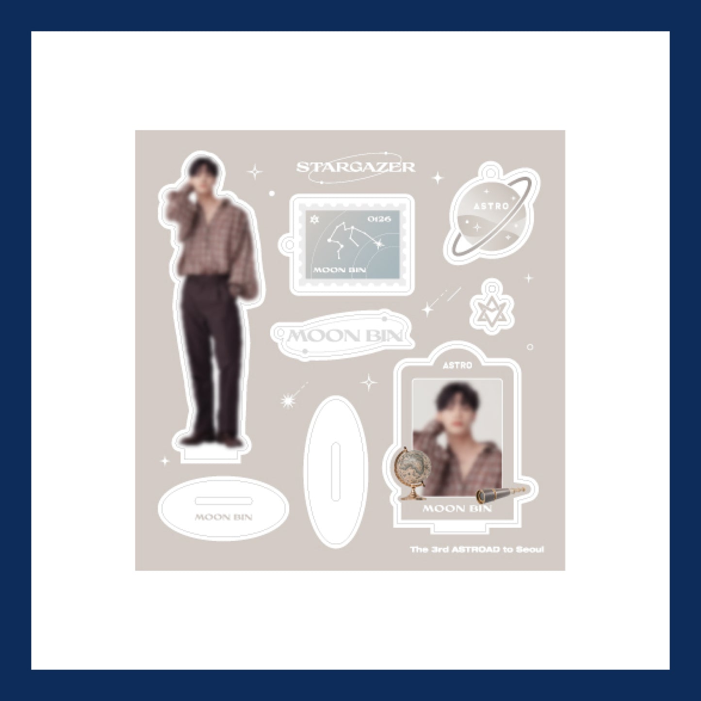 ASTRO | 2022 STARGAZER MERCH - ACYLIC KIT