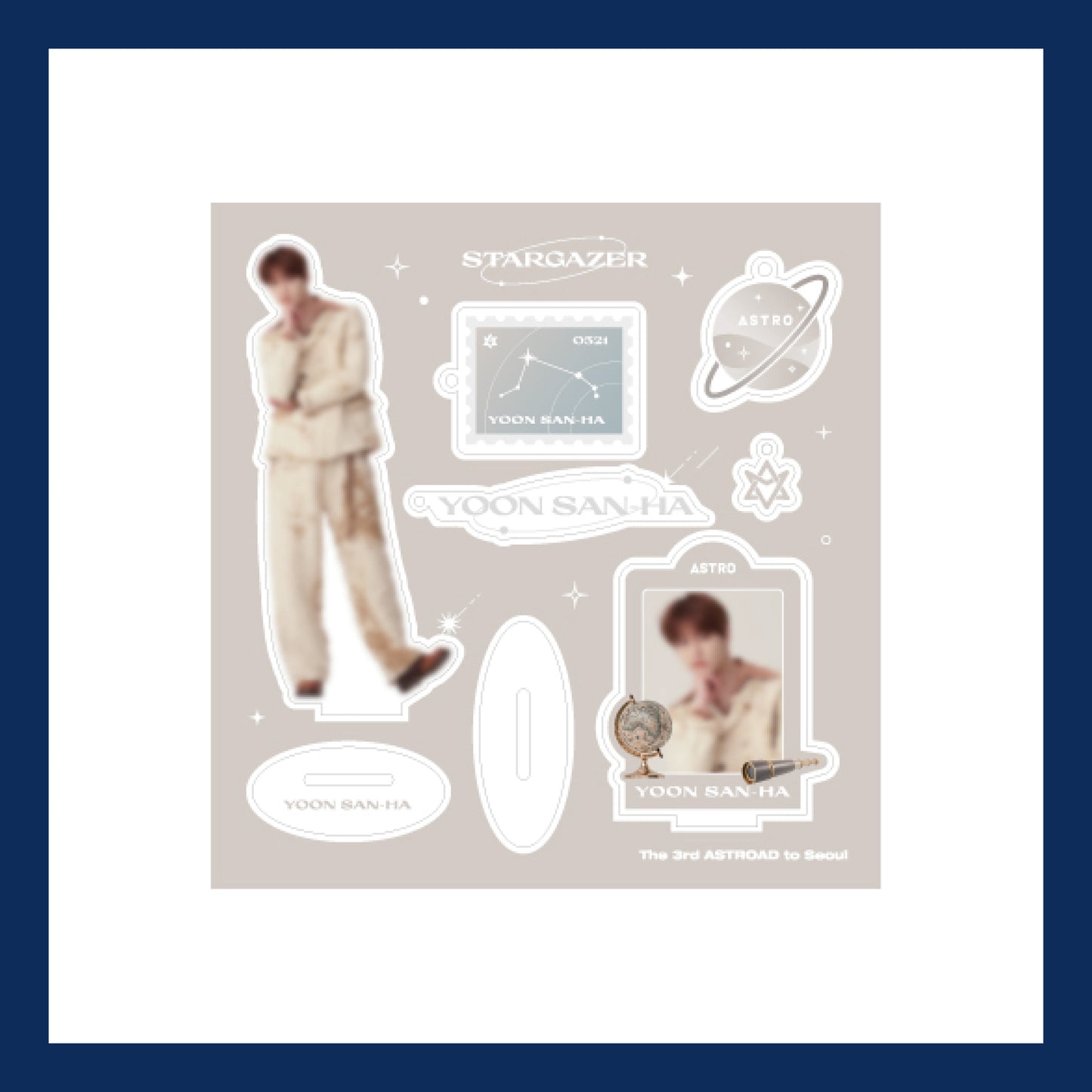 ASTRO | 2022 STARGAZER MERCH - ACYLIC KIT