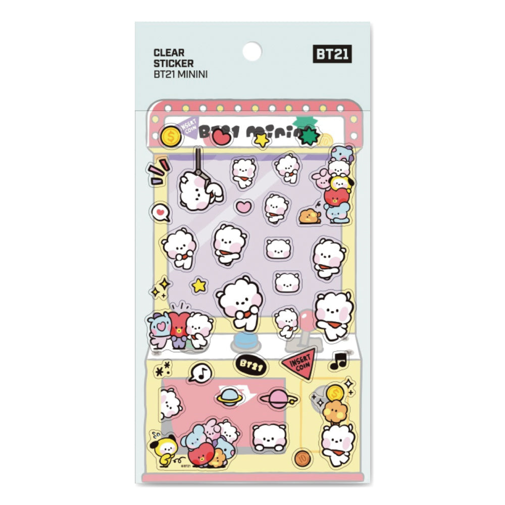 BT21 | minini | CLEAR STICKER