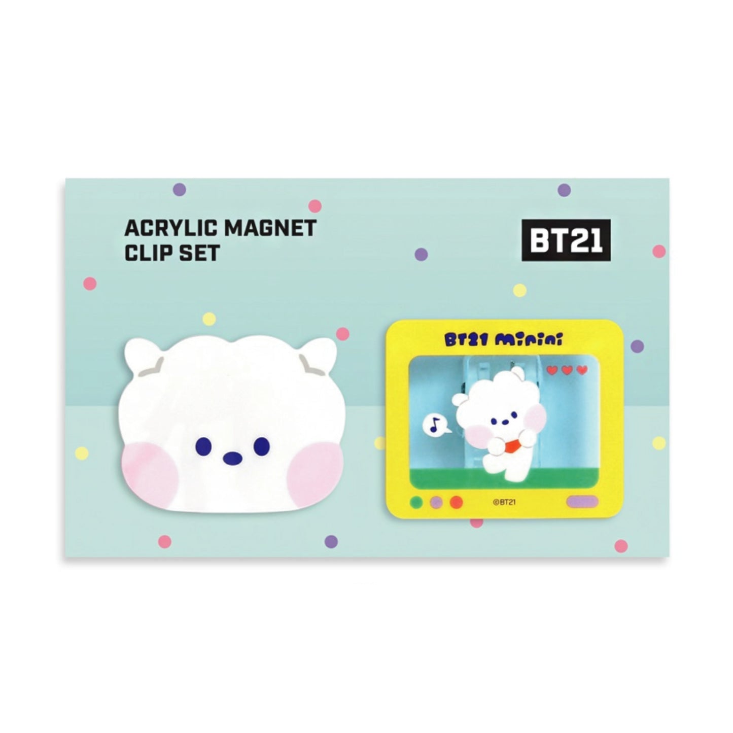 BT21 | minini | ACRYLIC MAGNET CLIP