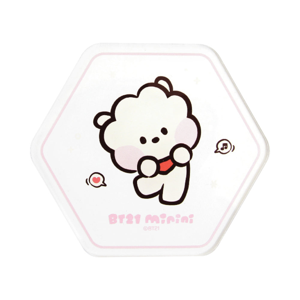 BT21 | minini | HEXAGON ACRYLIC COASTER