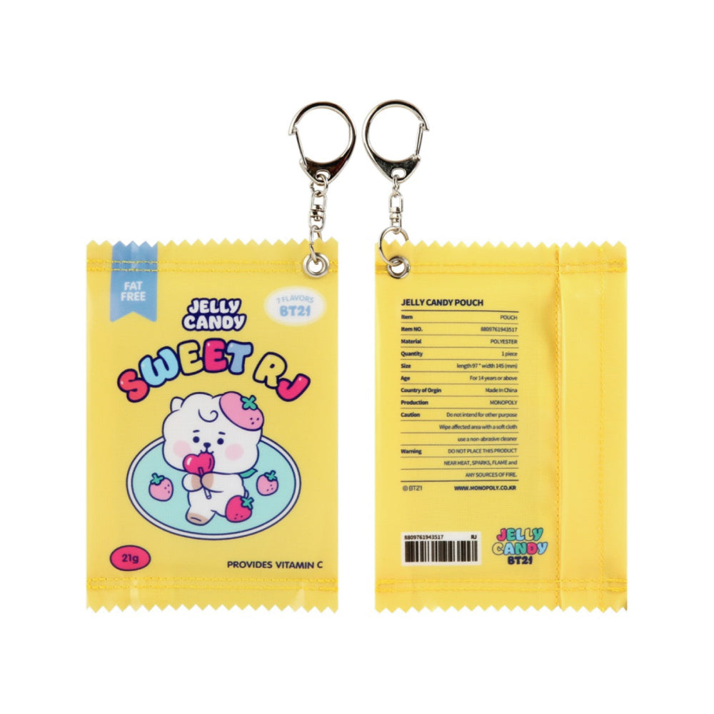 BT21 | BABY | JELLY CANDY - POUCH KEYRING