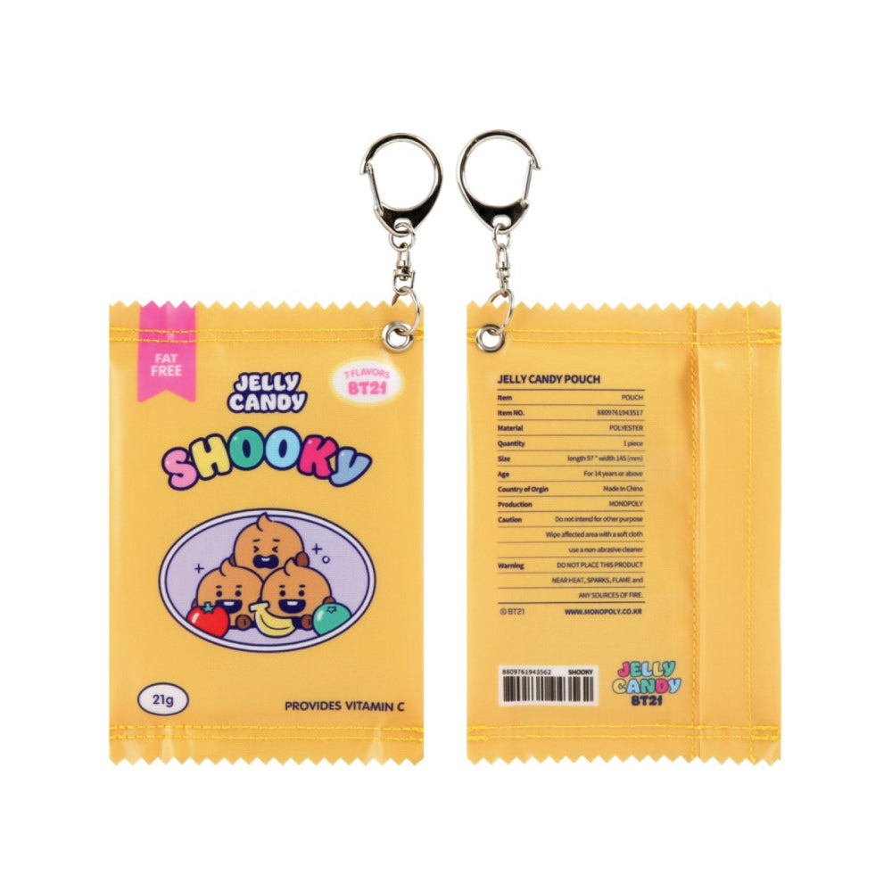 BT21 | BABY | JELLY CANDY - POUCH KEYRING