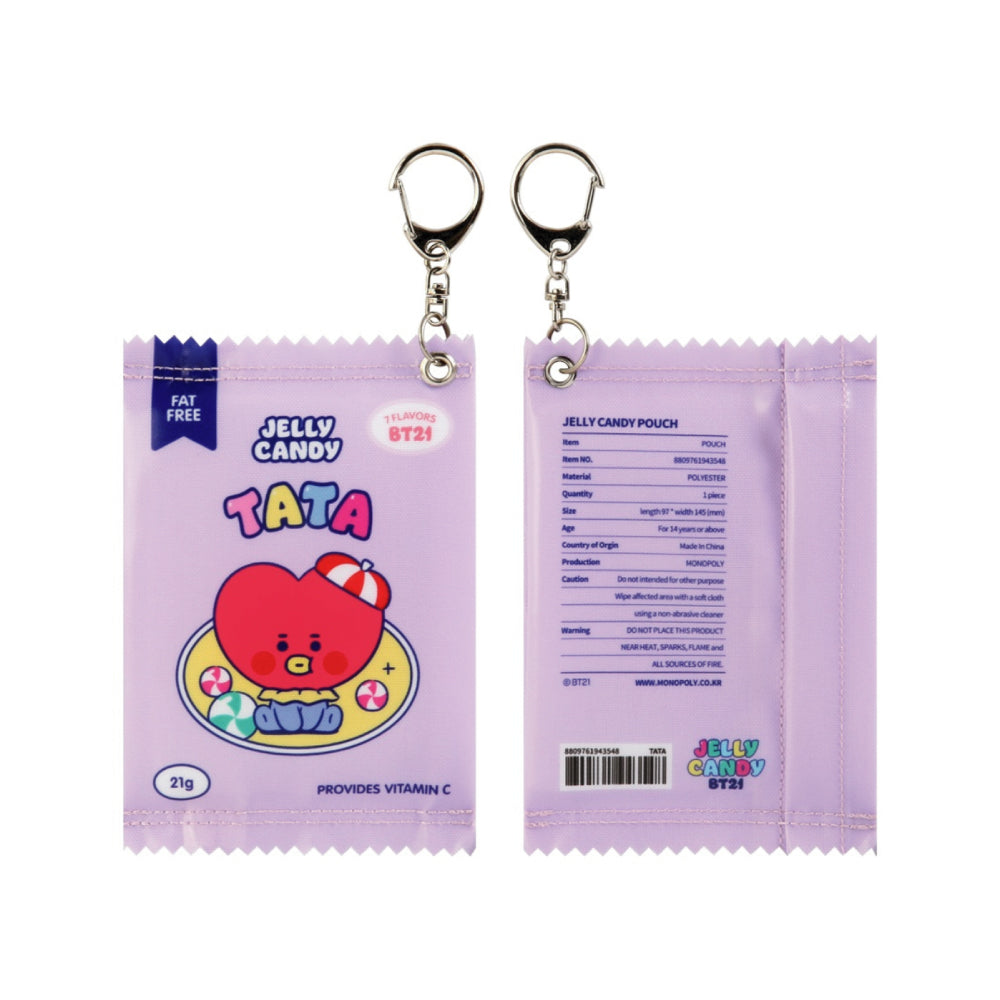BT21 | BABY | JELLY CANDY - POUCH KEYRING
