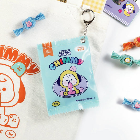 BT21 | BABY | JELLY CANDY - POUCH KEYRING