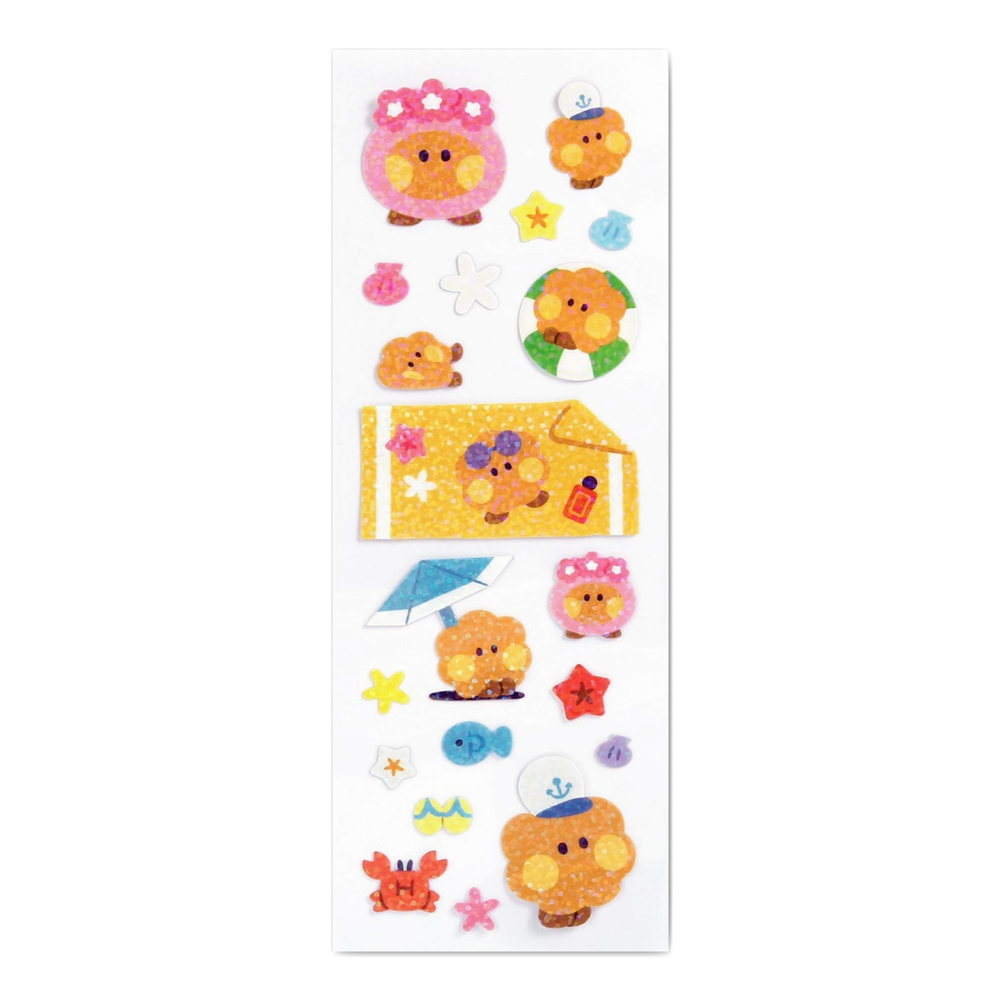 BT21 | minini | SUMMER SKY - HOLOGRAM STICKER