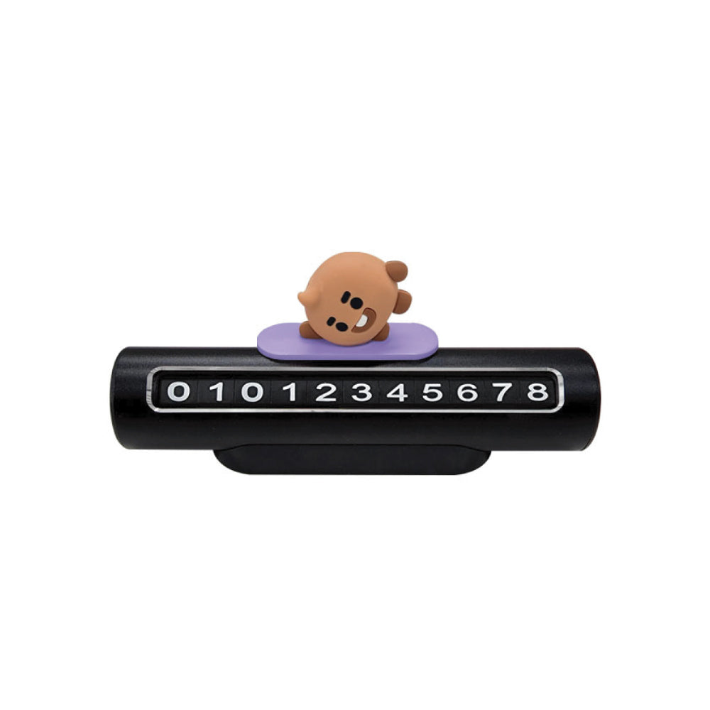 BT21 | BABY | PARKING PHONE NUMBER CARD PLATE