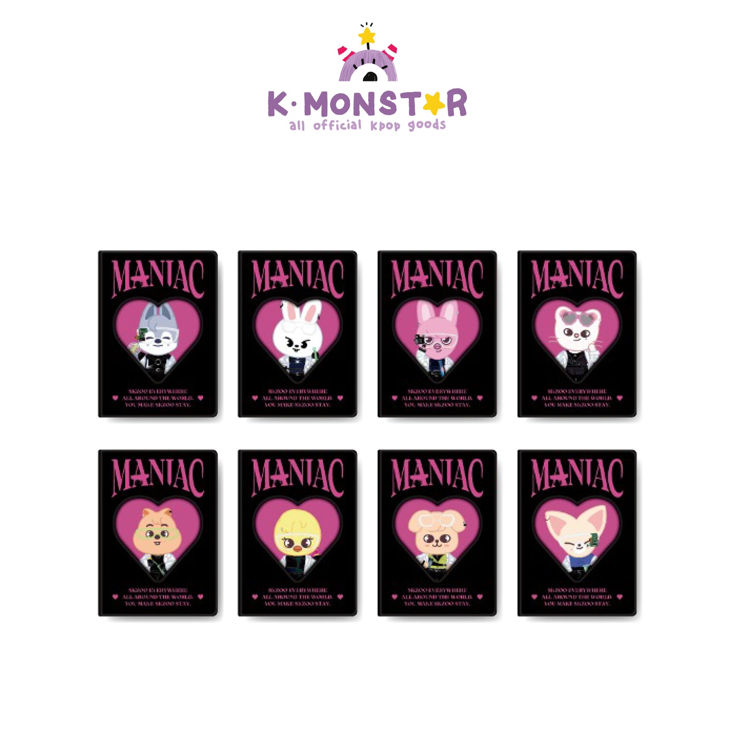 Stray Kids | MANIAC SPECIAL | SKZOO MINI COLLECT BOOK