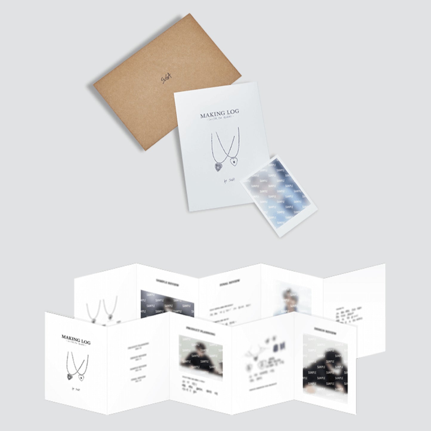 BTS | ARTIST-MADE COLLECTION BY BTS | SUGA - GUITAR PICK NECKLACE