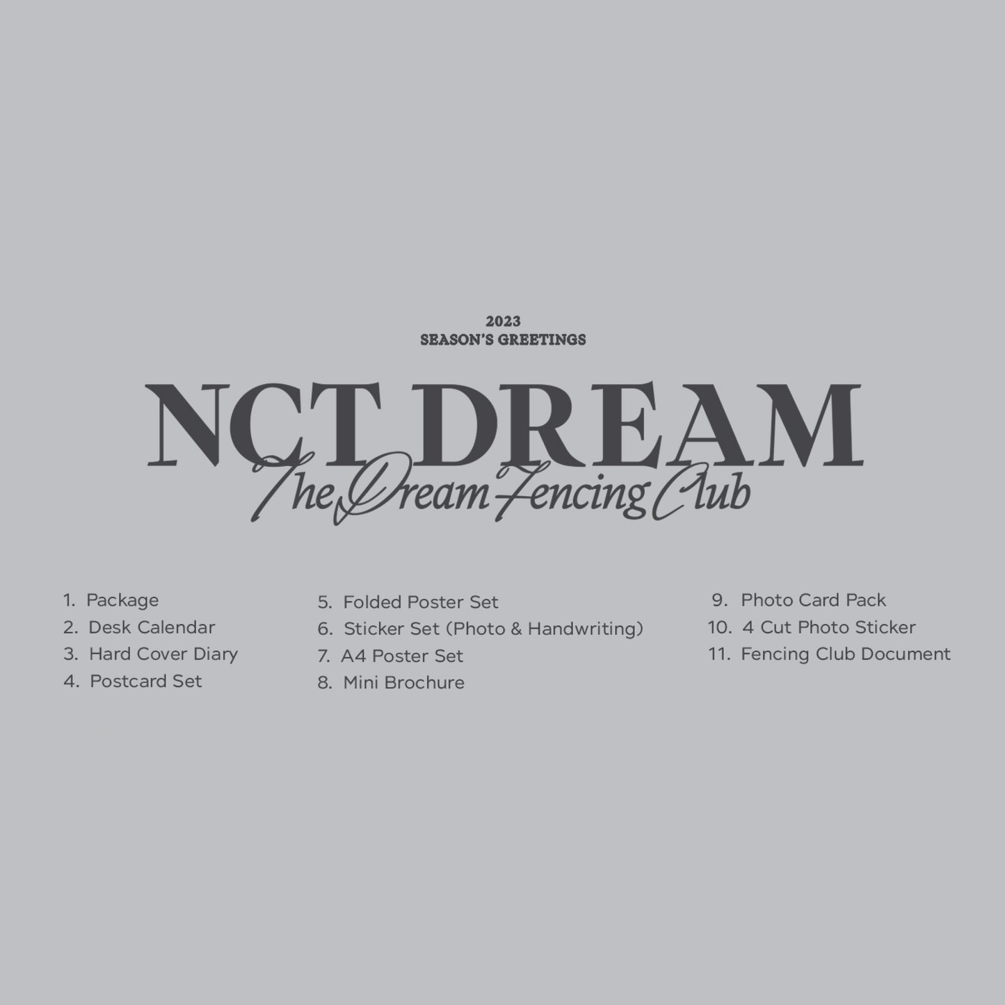 NCT DREAM | 2023 SEASON’S GREETINGS
