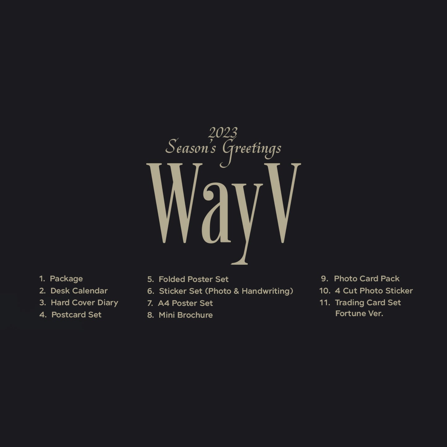 WayV | 2023 SEASON’S GREETINGS