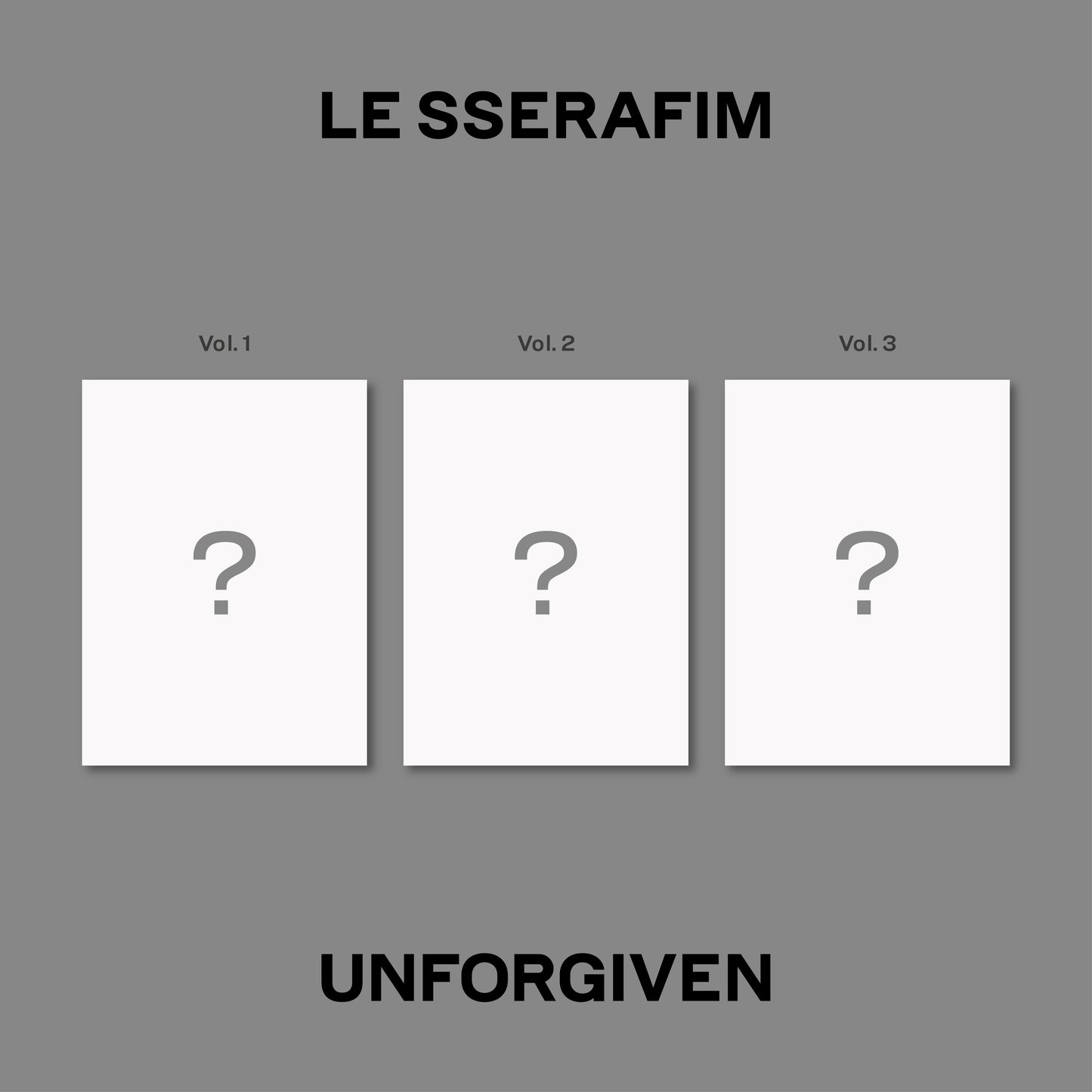 LE SSERAFIM | 1st Studio Album | UNFORGIVEN