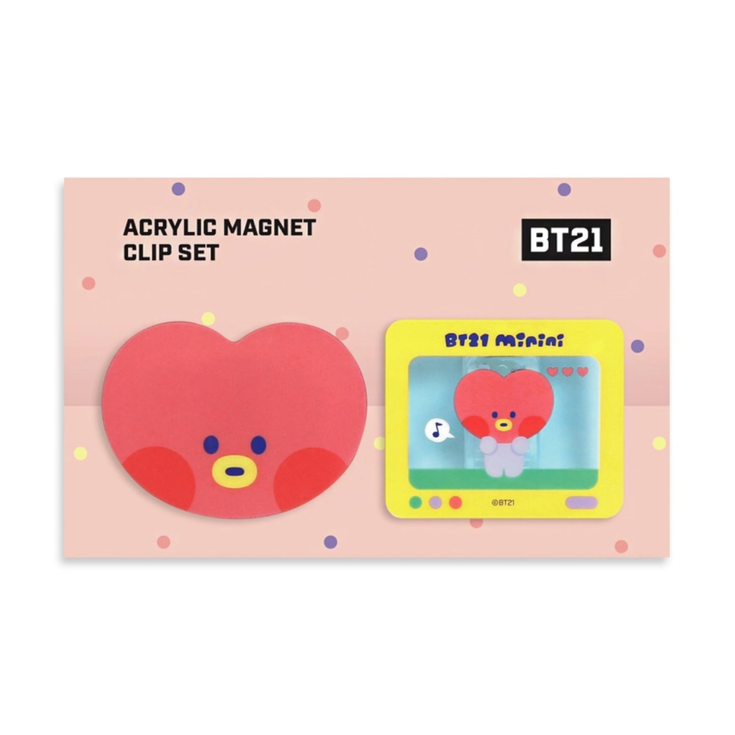 BT21 | minini | ACRYLIC MAGNET CLIP