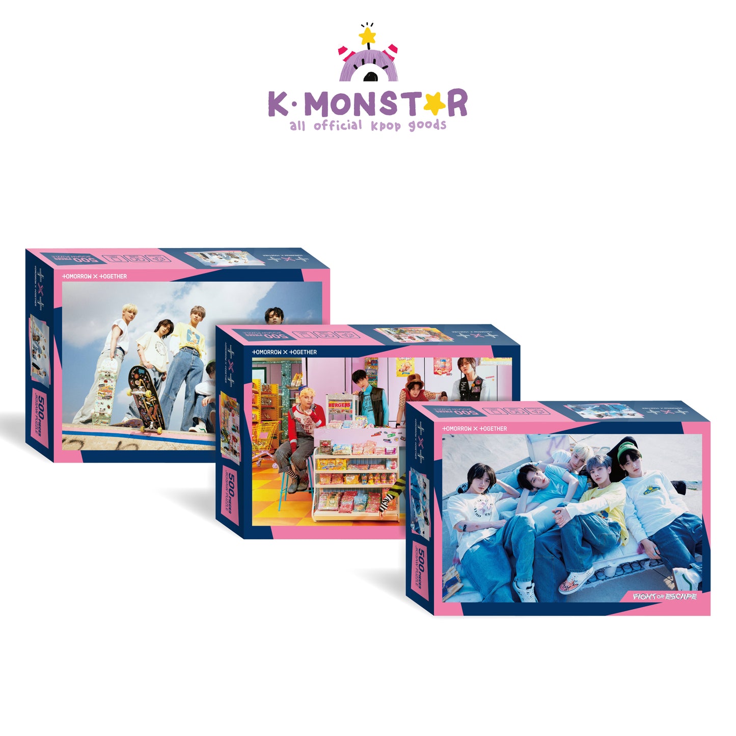 TXT | FIGHT OR ESCAPE 500PCS JIGSAW PUZZLE