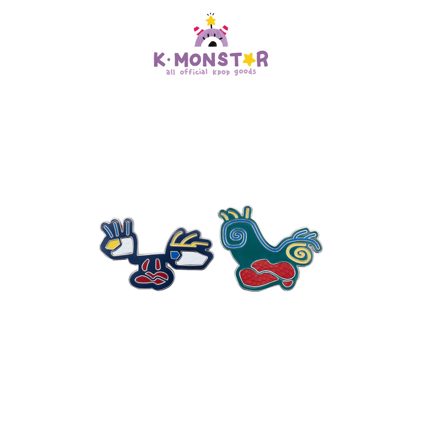BTS | ARTIST-MADE COLLECTION BY BTS | V - BROOCH SET (FACES)