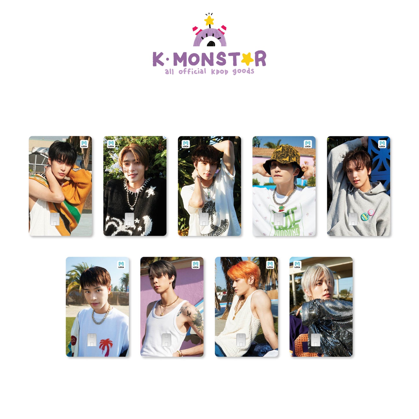 NCT 127 | LOCAMOBILITY CARD - Ay-Yo