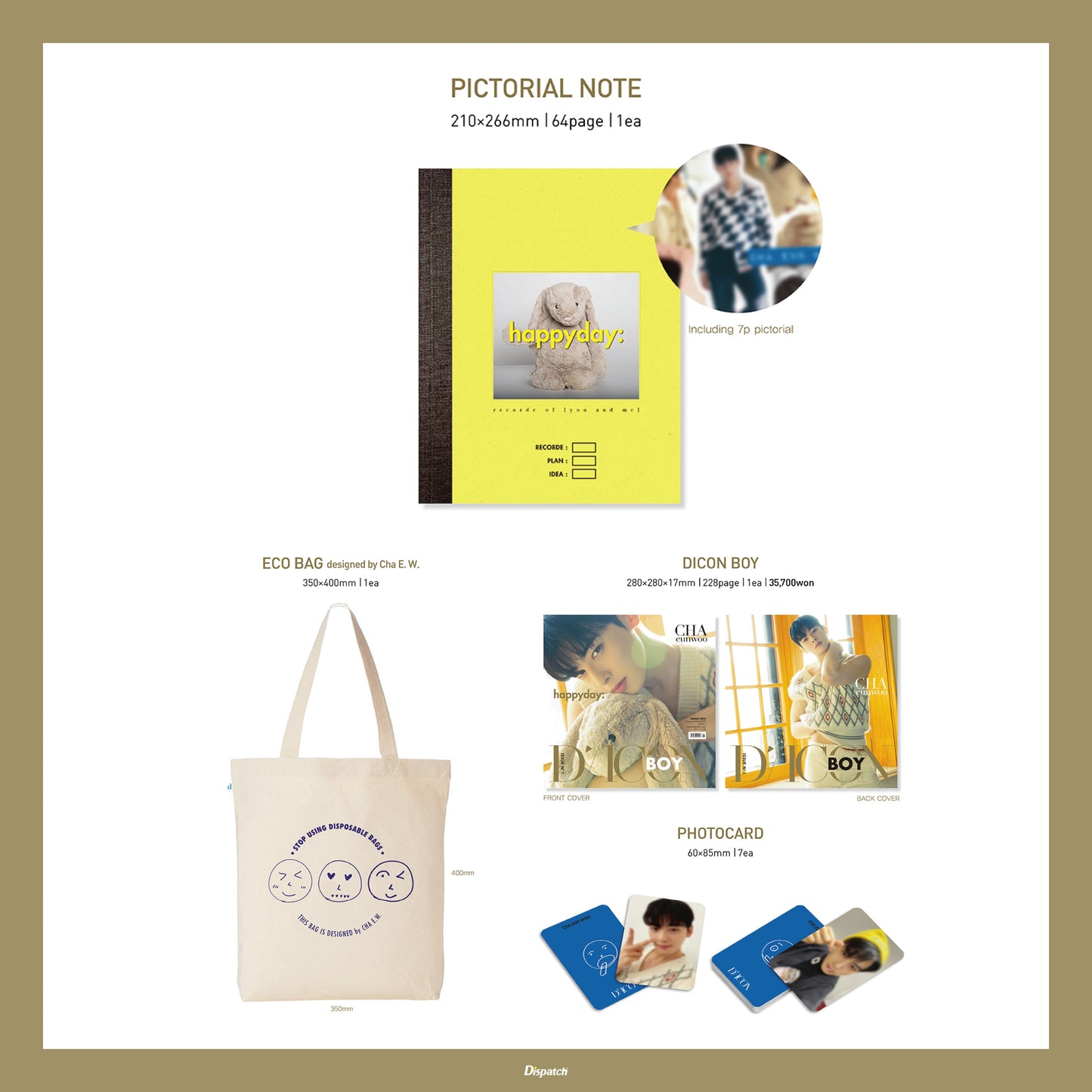 ASTRO | DICON BOY | ISUUE N.1 | CHA EUN WOO happyday: