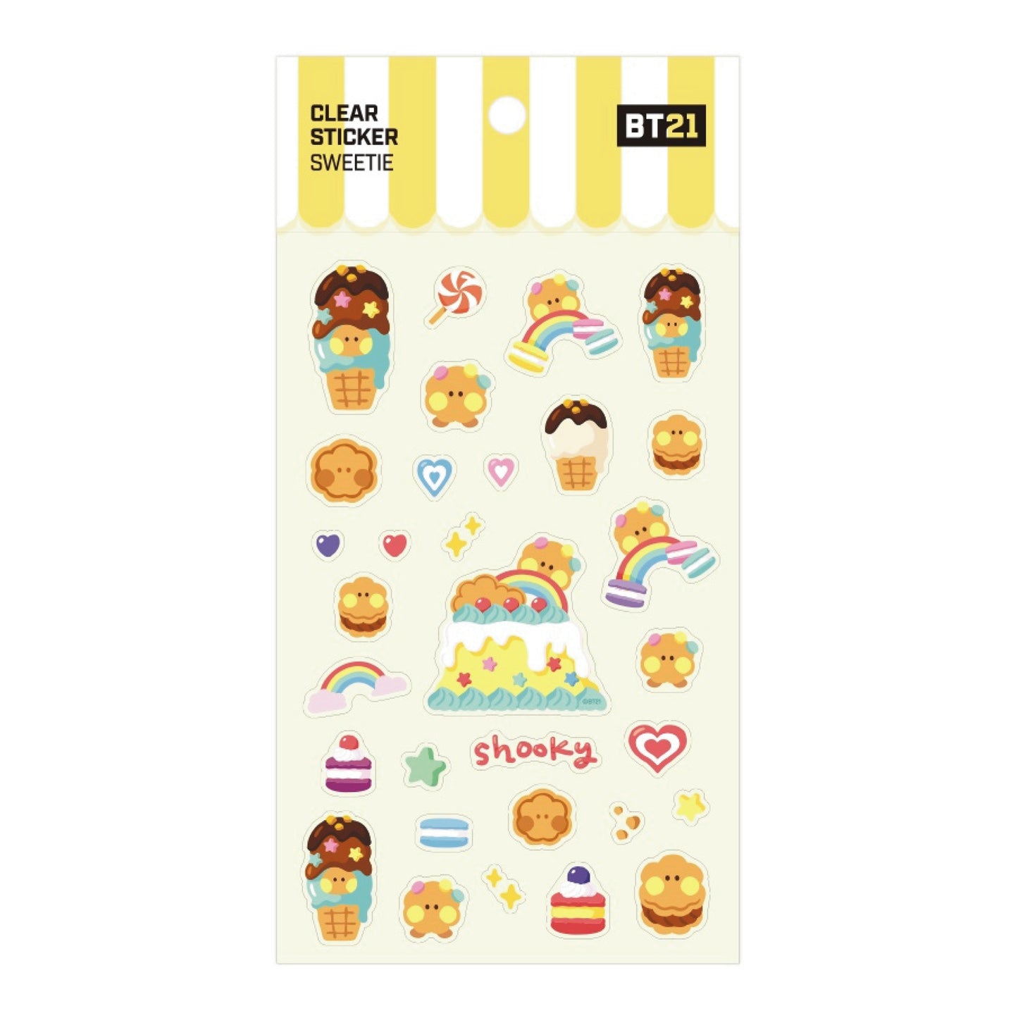 BT21 | minini | SWEETIE - CLEAR STICKER
