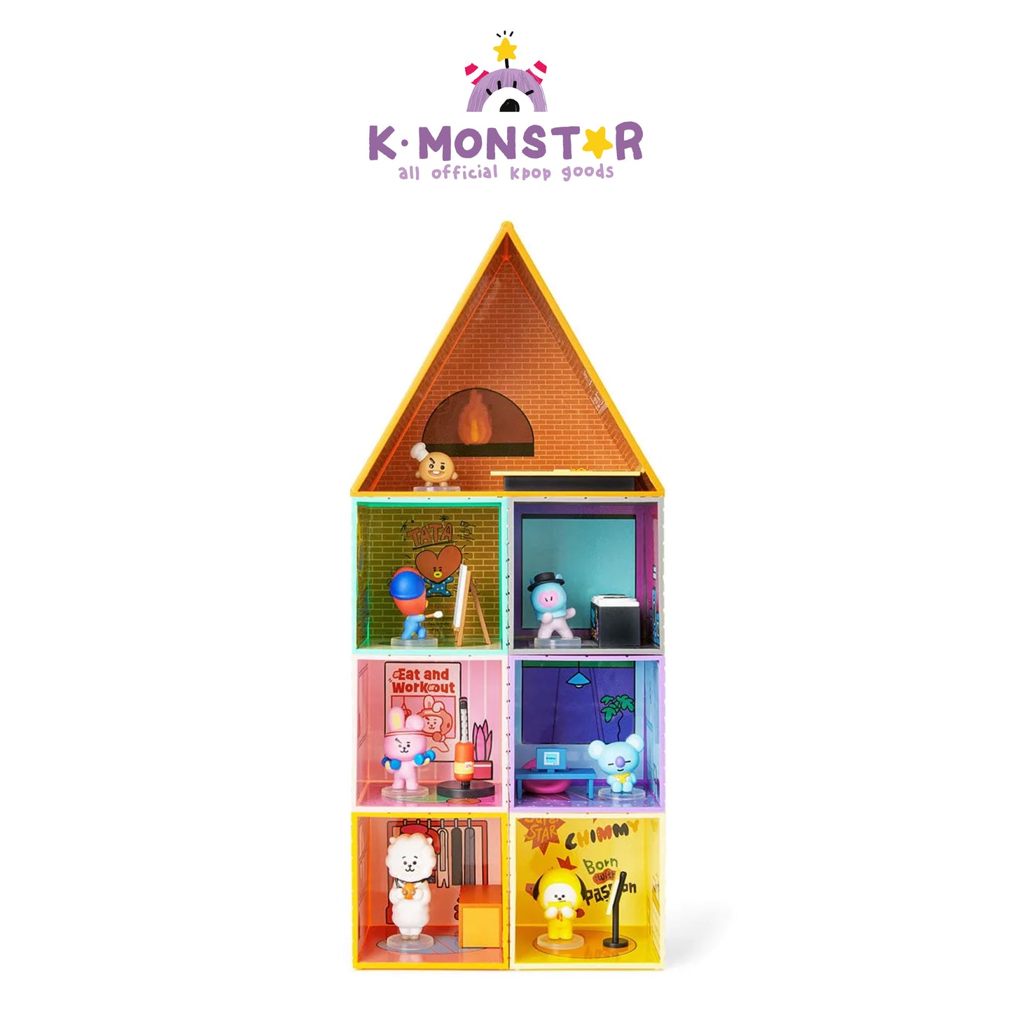 BT21 | 5th Anniversary MINI DOLLHOUSE FIGURINE & SET