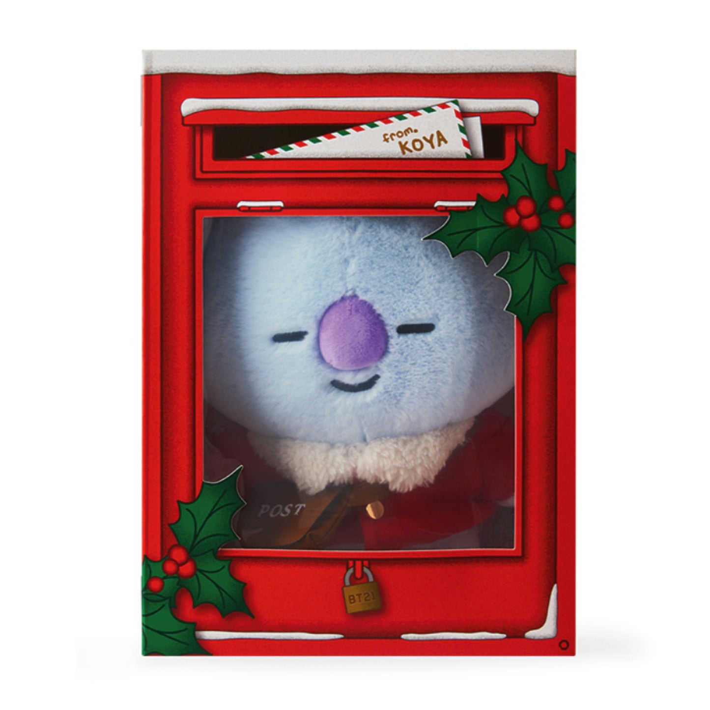 BT21 | HOLIDAY STANDING PLUSH DOLL
